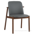 High quality Modern Side Dining chair Wood Frame